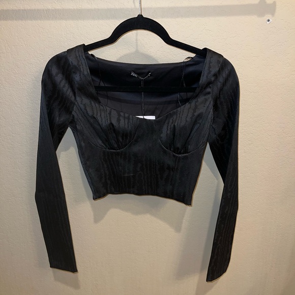 Zara black top - Picture 1 of 8